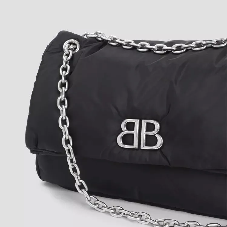   Balenciaga  Monaco M Chain Bag Black  Schultertasche 