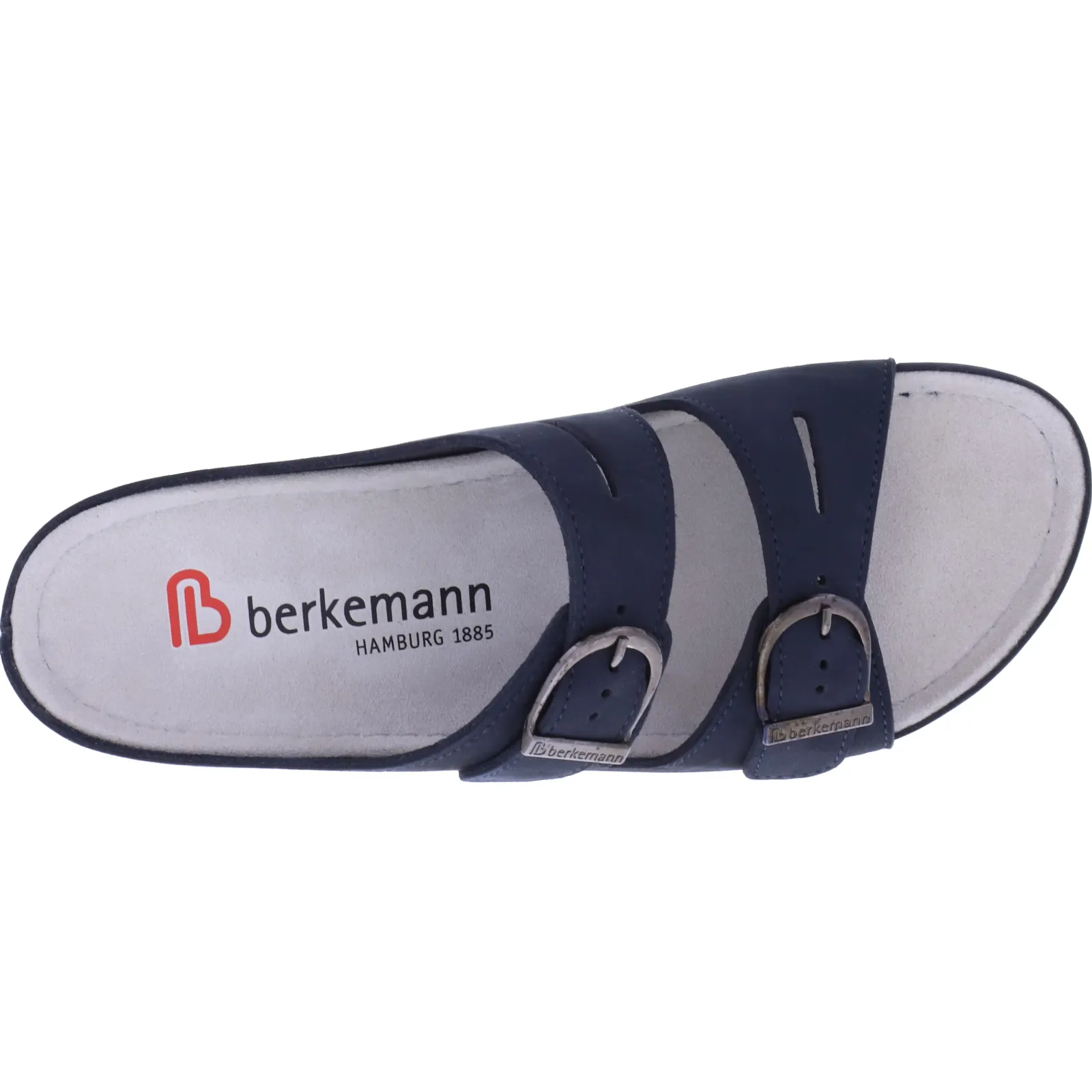 Berkemann | Modell: Lüneburg | Dunkelblau Nubuk | Leisten: Atlanta | 00742-320 | Damen Sandalen