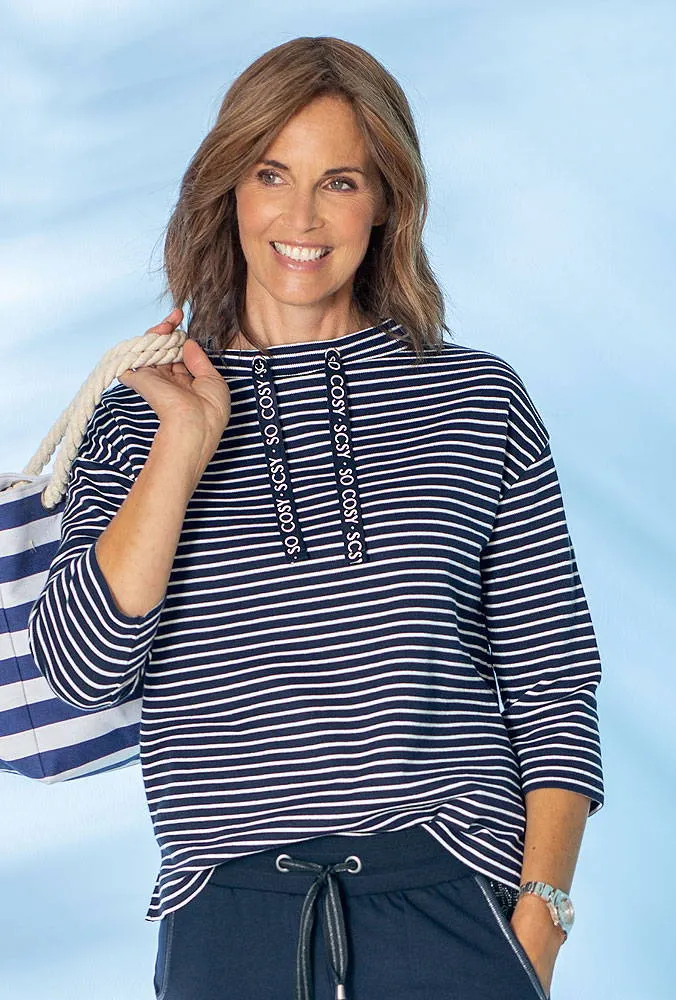 Betty Barclay Streifen-Sweatshirt