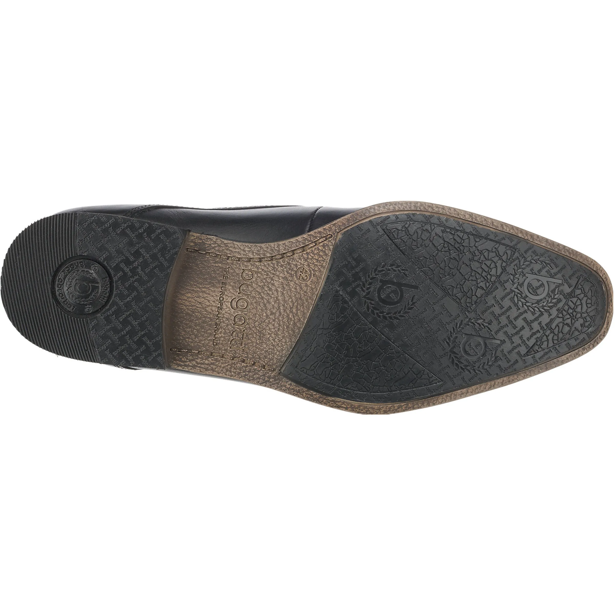 bugatti Schnürschuh in Schwarz