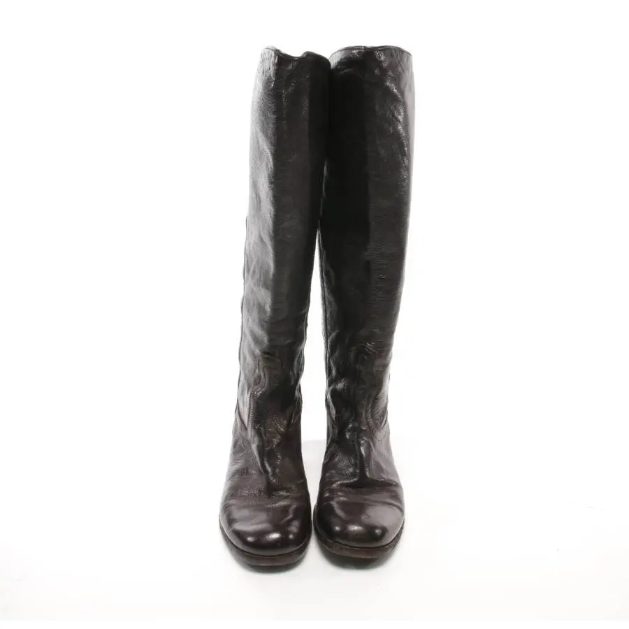 Fauzian Jeunesse Stiefel EUR 37 Dunkelbraun