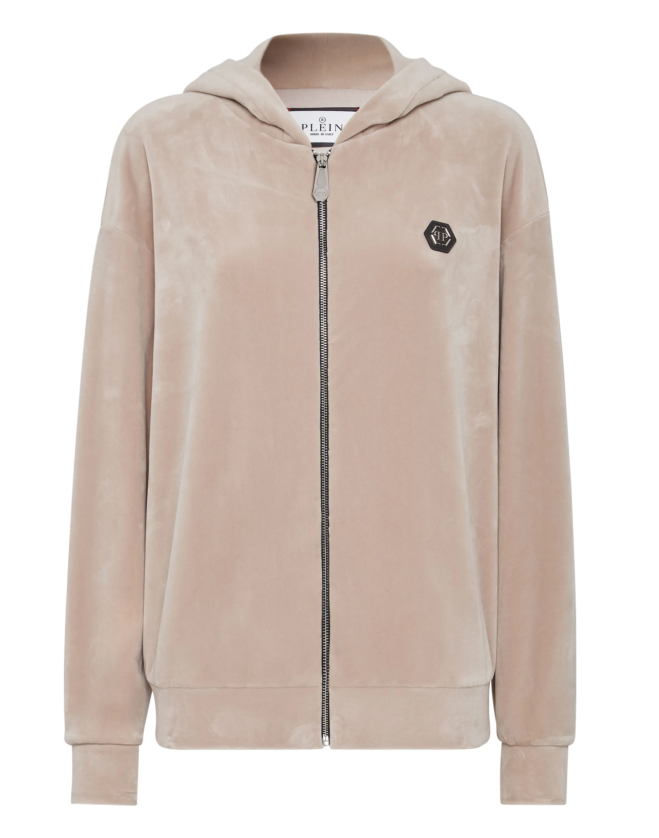 Hoodie Sweatjacket with Crystals
