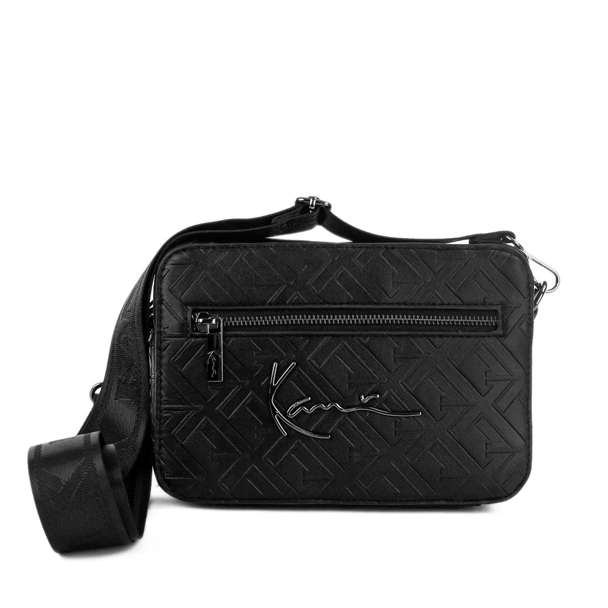 Karl Kani Signature Emboss Messenger Tasche 4052045 - schwarz