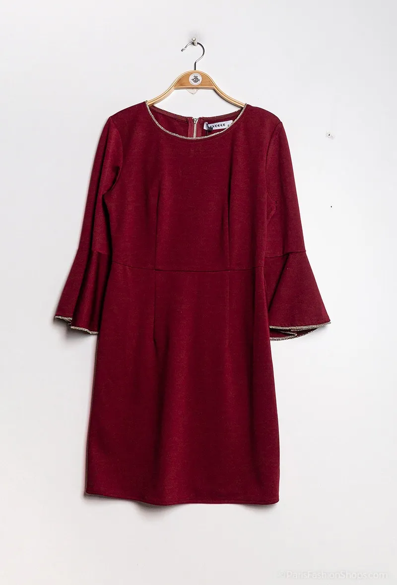 Kleid mit Strassbesatz
