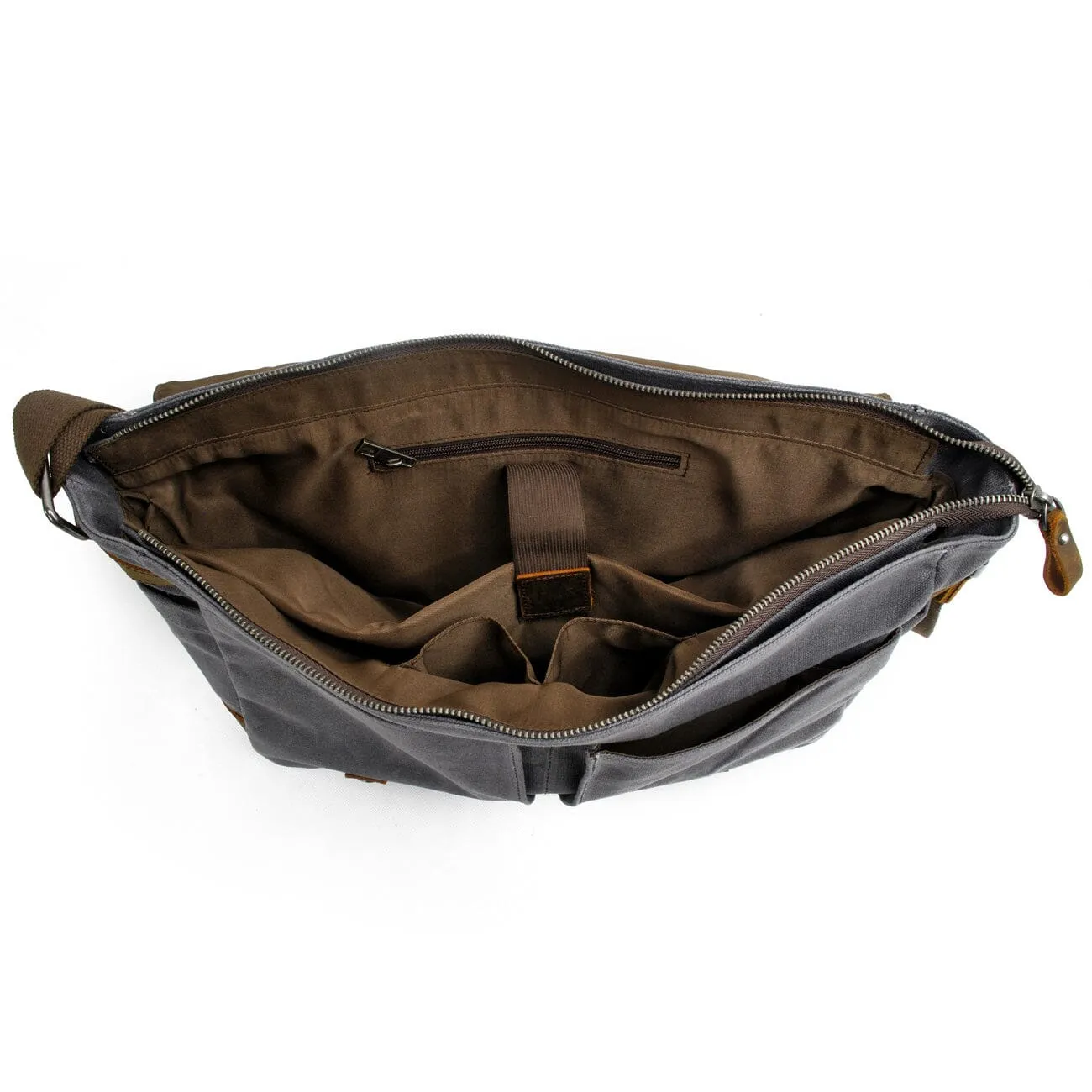 Leinwand-Laptop-Messenger-Tasche | CHICAGO