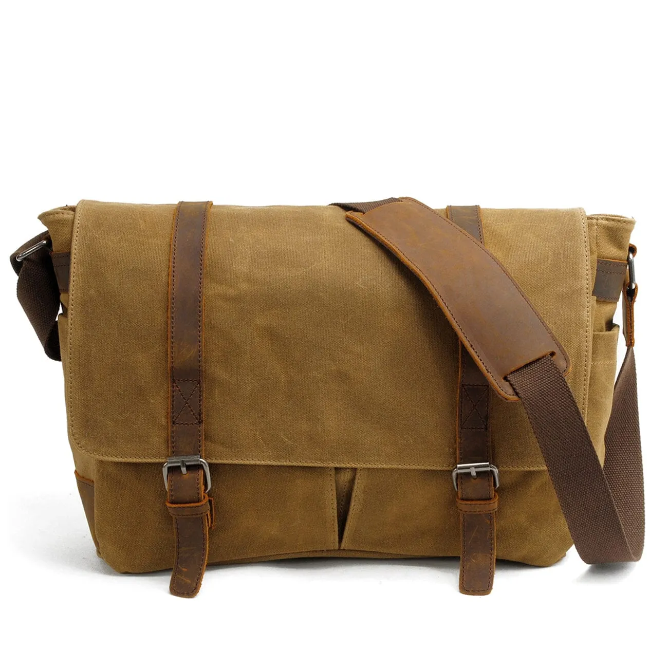 Leinwand-Laptop-Messenger-Tasche | CHICAGO