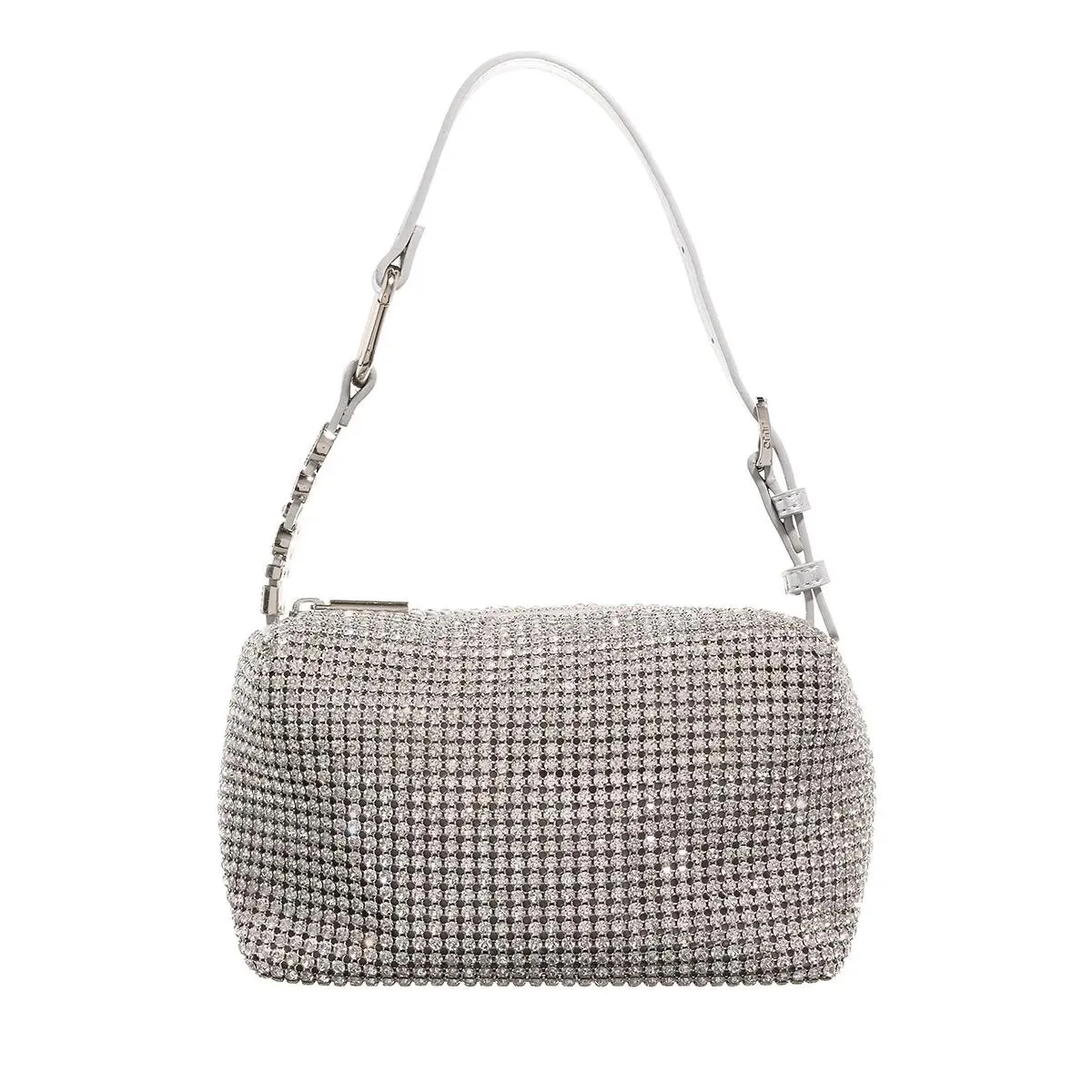   LIU JO  Pochette Pearl Grey Metalizz.  Crossbody Bag 