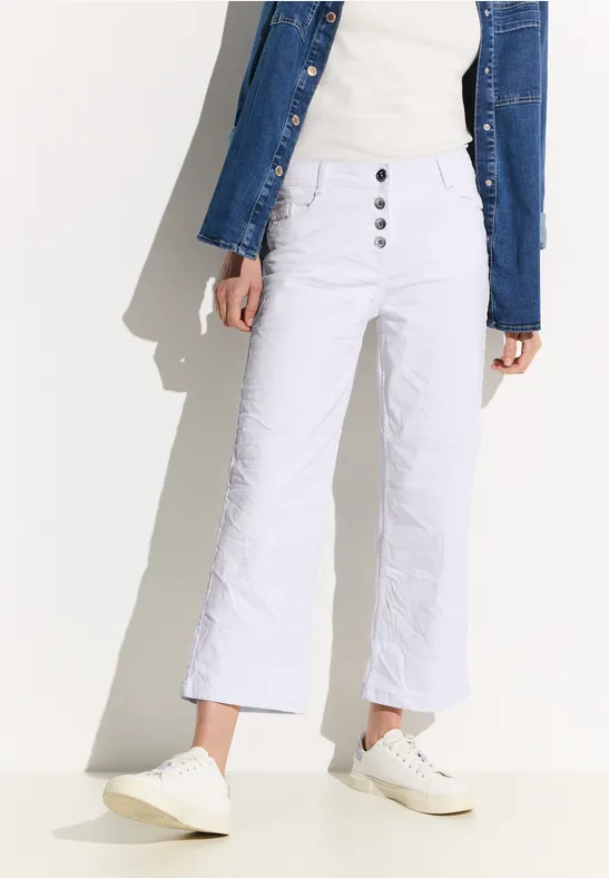 Loose Fit Culotte Jeans