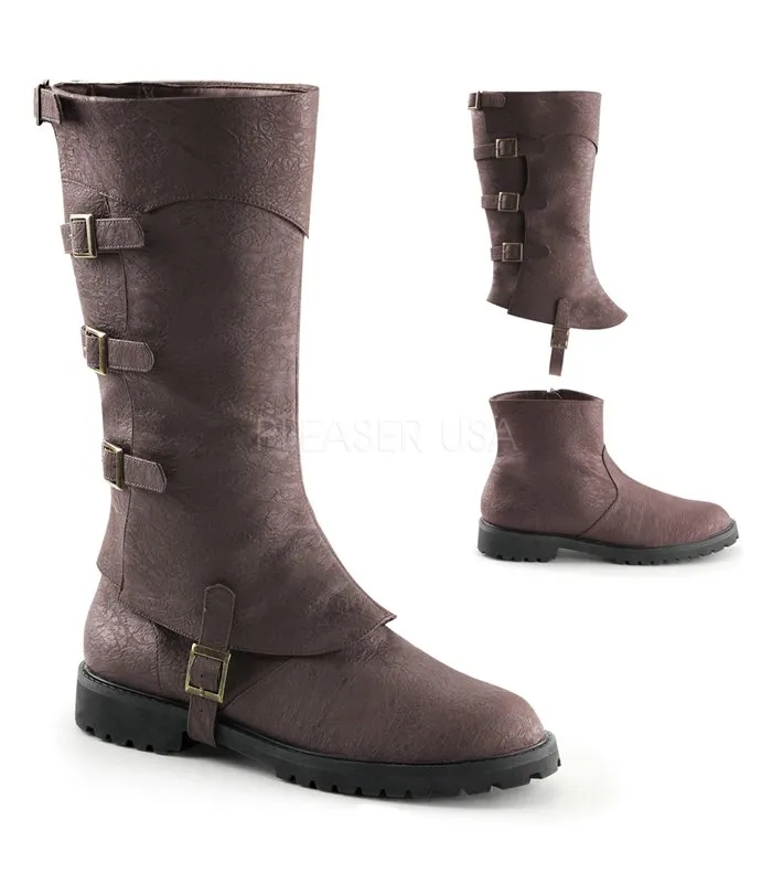 Stiefel GOTHAM-105 Braun von Funtasma