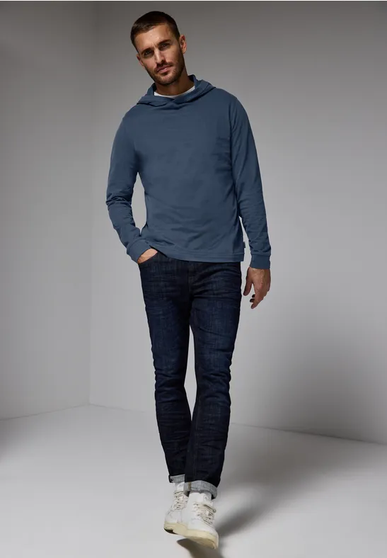 Street One MEN Softes Hoodie-Shirt 