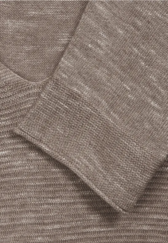 Struktur Streifen Pullover