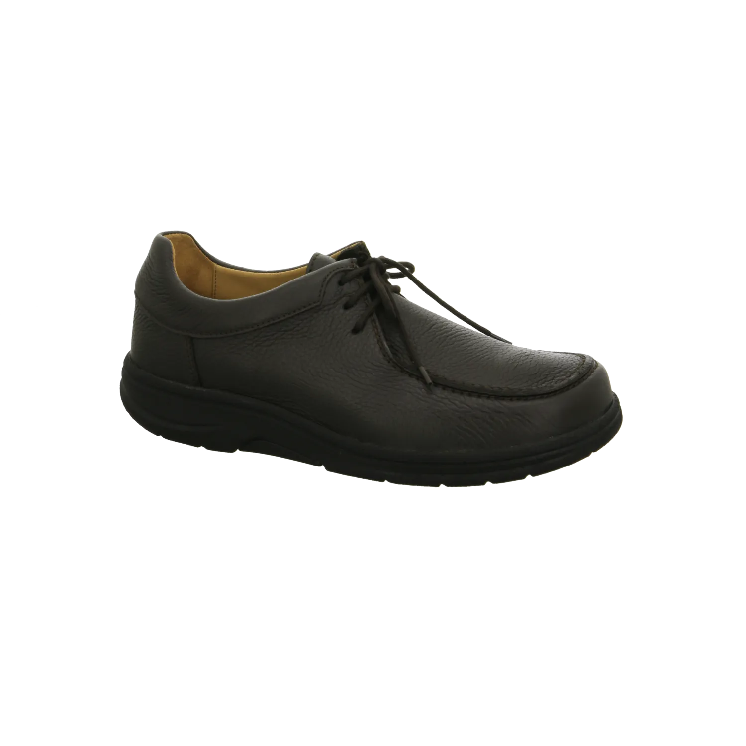 Ströber Comfort-Schnürschuh braun / dunkel-braun