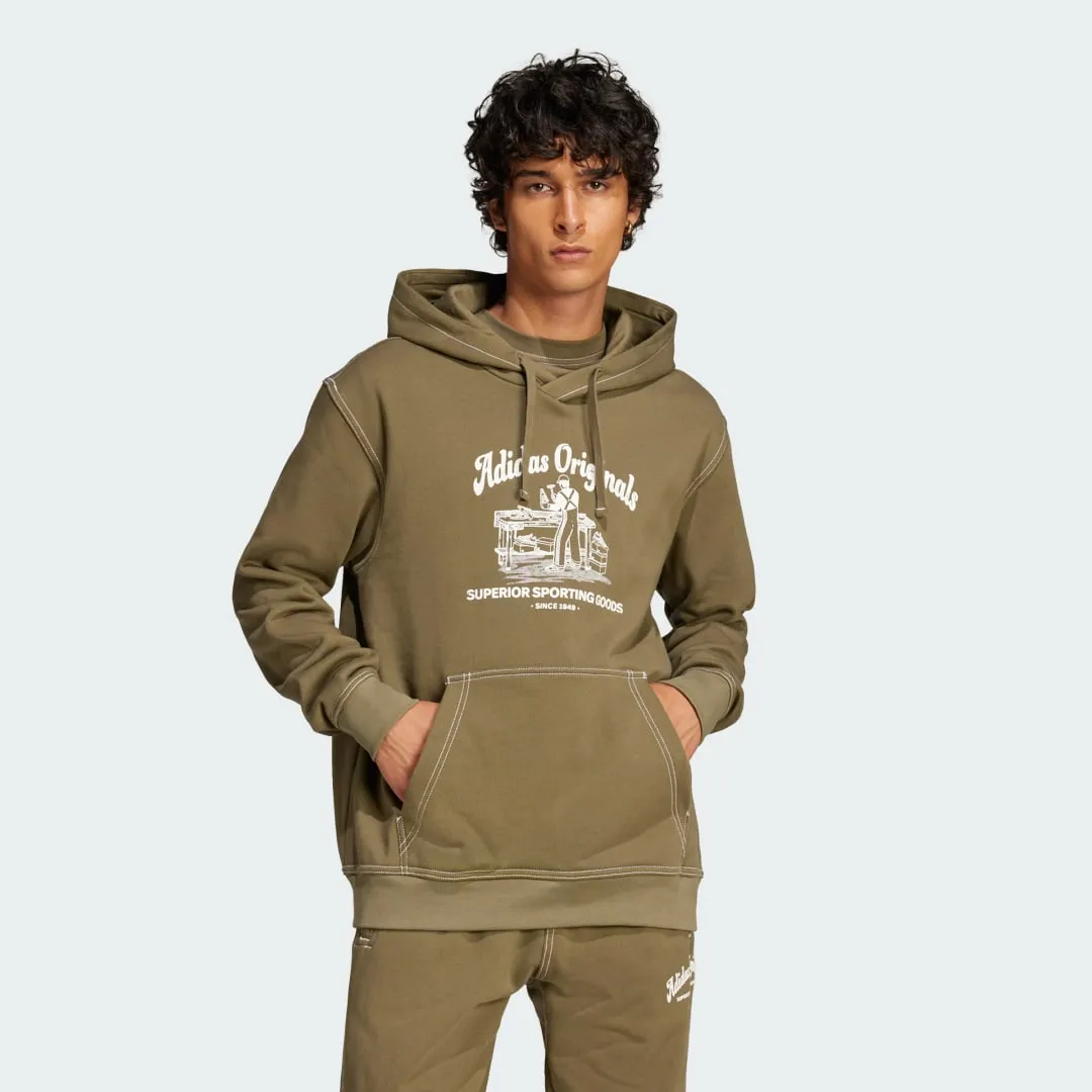 Sweatshirt adidas Performance Graphic Print Hoodie JP4482