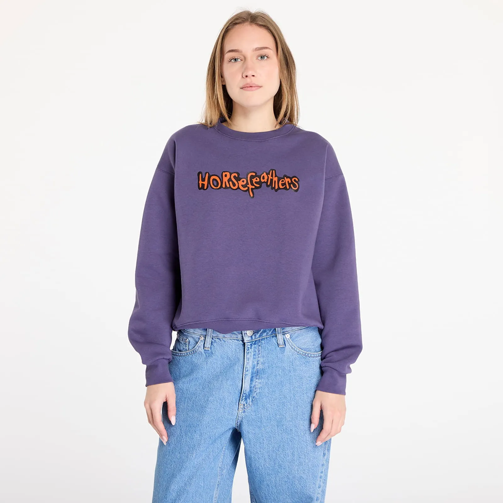 Sweatshirt Horsefeathers Sweatshirt Angela Sweatshirt Grape S SW917B