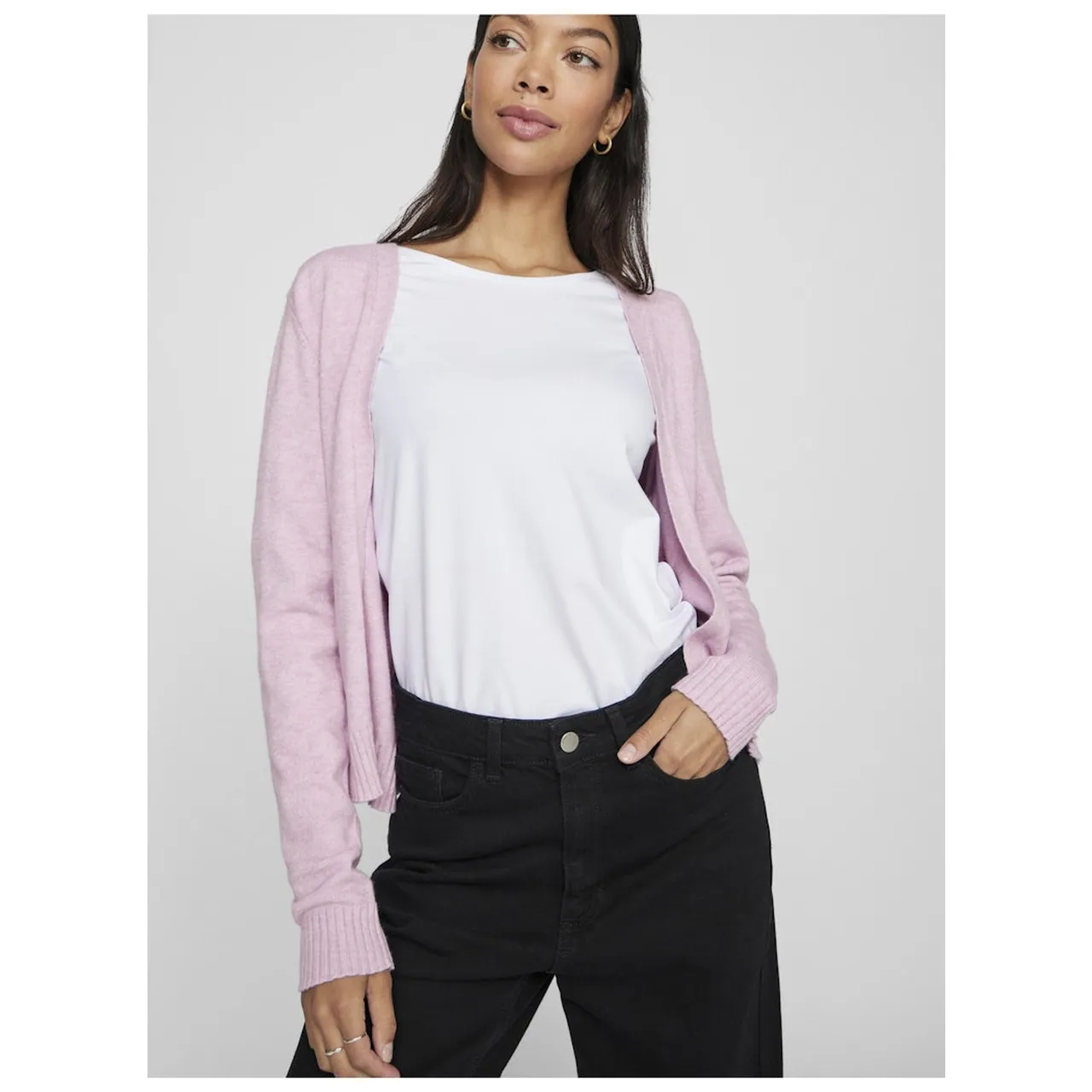VIRIL SHORT L/S KNIT CARDIGAN-