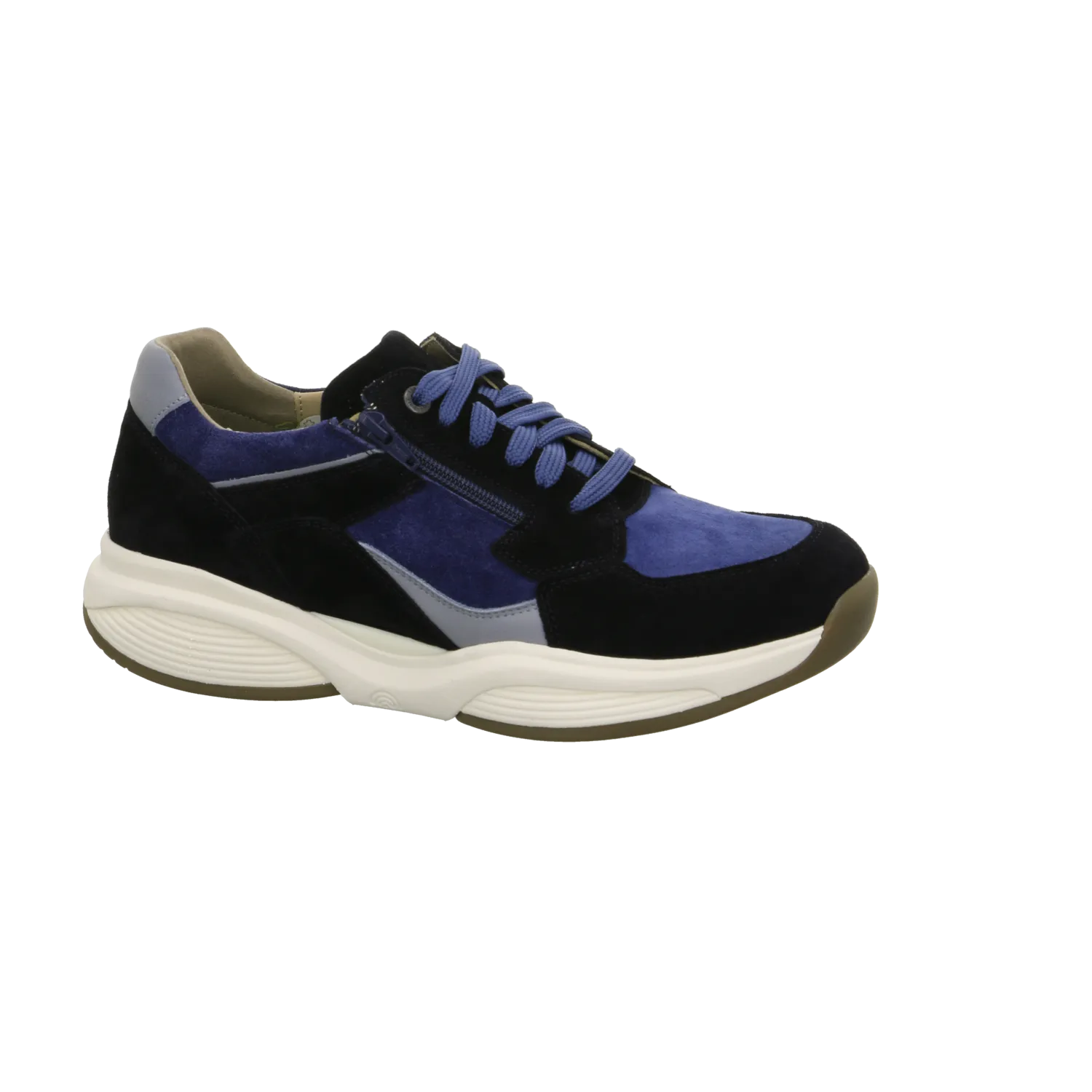 Xsensible Comfort-Schnürschuh blau / dunkel-blau